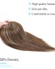 130% Density Real Human Hair Toppers For Women