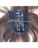 3D Air Bangs Women Mini Short Straight Hair Bangs Toupee Cover Gray Hair