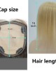 Human Hair Silk Base Hair Toppers For Women With Thinning Hair