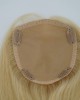 Human Hair Silk Base Hair Toppers For Women With Thinning Hair