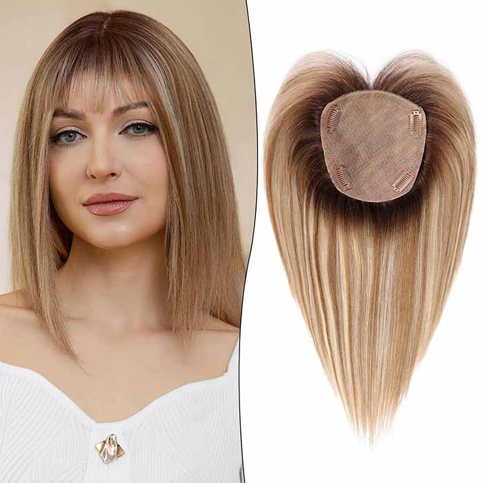 5.5"×5" Hair Toppers for Women Remy Human Hair