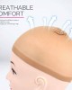 2 Pieces Light Brown Stocking Wig Caps Stretchy Nylon Wig Caps for Women