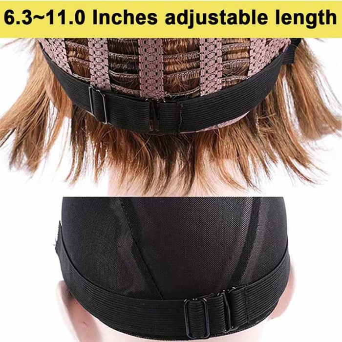 2 PCS Adjustable Nonslip Elastic Band for Wigs Removable