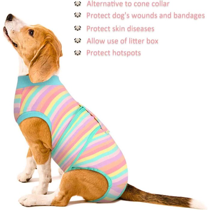 Recovery Suit for Dogs Cats After Surgery