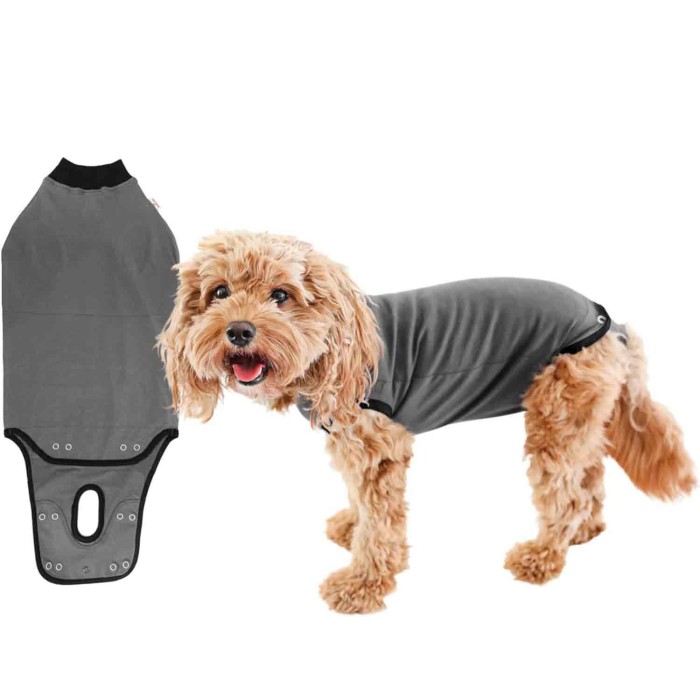 Soft Cotton After Surgery Dog Recovery Suit Female and Male