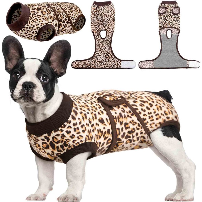 Anti-Licking Pet Surgical Recovery Snugly Suit