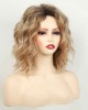 Fashionable Top Dyed Gradient Blonde Wig