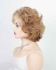 Fashion Ladies Short Curly Fluffy Temperament Wig