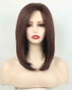 Women'S Fashion Brown Collarbone Wig