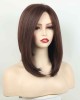 Women'S Fashion Brown Collarbone Wig