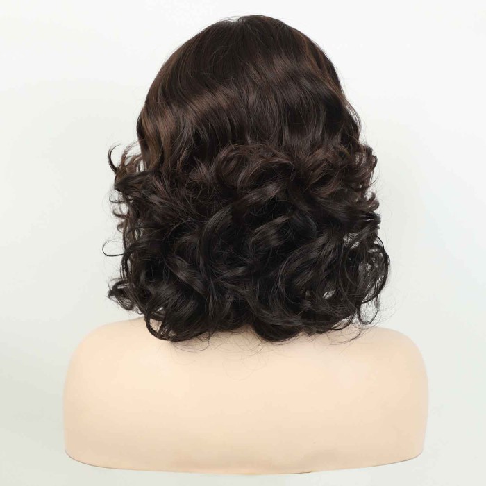 Big Curly Elegant Human Hair Wig