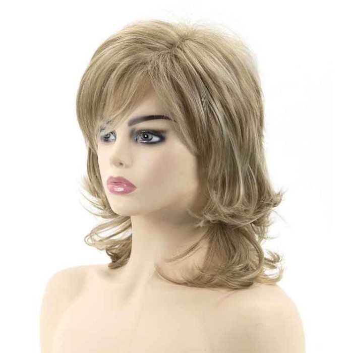 Loose Layered Real Human Hair Wigs